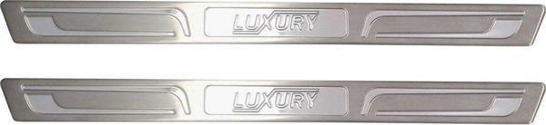 Dacia Dokker Uyumlu Luxury Kapı Eşiği 2 Krom 2013 Ve Sonrası - Image 1