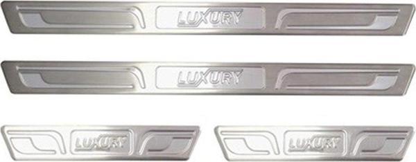 Volkswagen Tiguan Uyumlu Luxury Kapı Eşiği 4 Parça Krom 2007 Ve Sonrası - Image 1