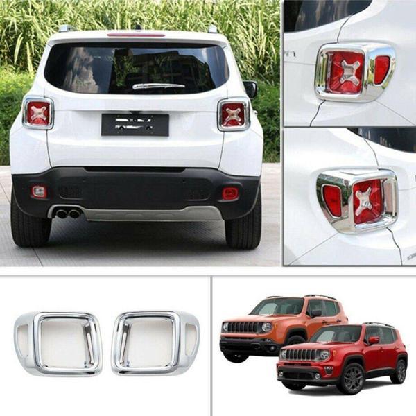 Jeep Renegade Uyumlu Stop Çerçevesi ABS Krom Aksesuar 2014-2017 - Image 1