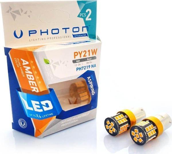 P21W Amber Uyumlu (Turuncu) Exclusive Serisi Ph7219 Na - Image 1