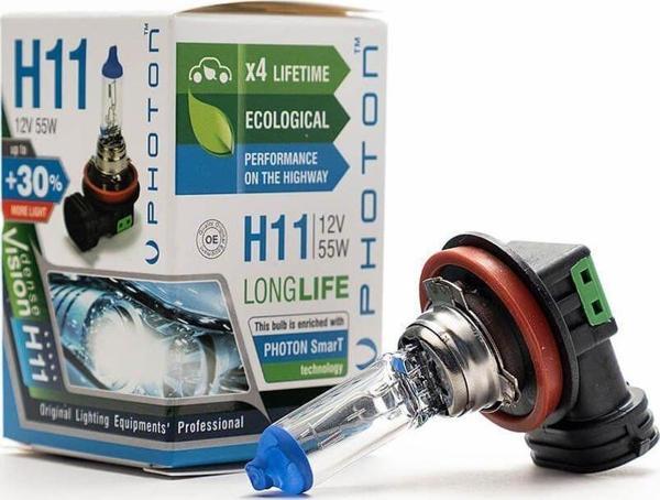 H11 12V Uyumlu 55W Pr Ll 0,3 Fazla Işık - Image 1
