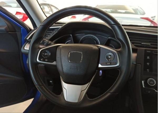 Honda Civic Uyumlu Fc5 2016-2020 Direksiyon Alt Parça Tekli Silver Yazısız - Image 1