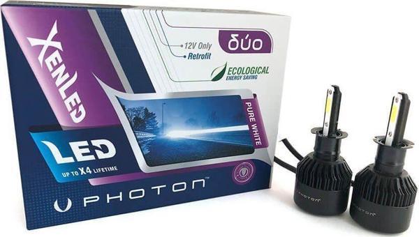 Duo H3 Uyumlu 12V LED Headlıght - Image 1