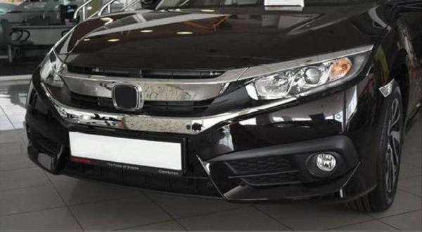 Honda Civic Uyumlu Fc5 2016-2020 Ön Panjur Dizayn B - Image 1