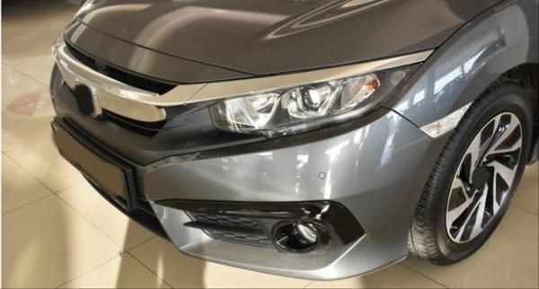 Honda Civic Uyumlu Fc5 2016-2020 Ön Sis Kası-Halka Boyalı - Image 1