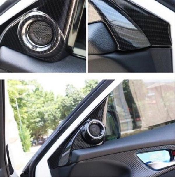 Honda Civic Uyumlu Fc5 2016-2020 Karbon Tweeter Kaplama - Image 1