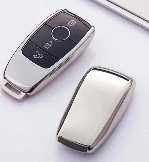 Mercedes Plastik Uyumlu Anahtar Kılıfı (Keyless Go) B Dizayn - Image 1