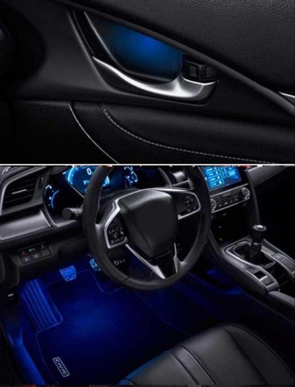 Honda Civic Uyumlu Fc5 Ayak Aydınlatma Mavi-Kapı Icı Aydınlatma Mavi - Image 1