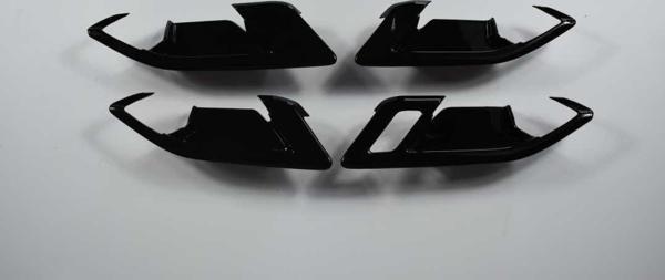 Volkswagen Golf Uyumlu 8 İç Kapı Açma Kolu Kaplama - Piano Black - Image 1