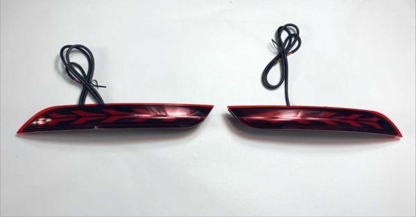 Volkswagen Polo Uyumlu 2014-2018 Ağaç Dizayn Arka Sis Ledi - Image 1