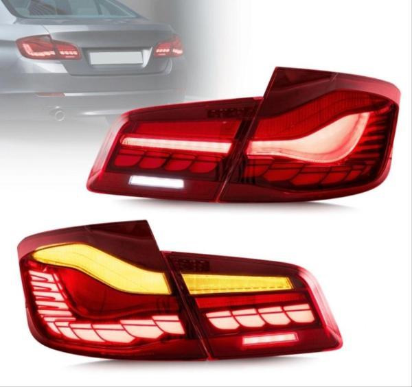 Bmw 5 Uyumlu Serisi F10 Dragon LED Stop - Kırmızı - Image 1