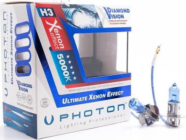 H3 12V Uyumlu 55W 5000K Diamond Vision - Image 1