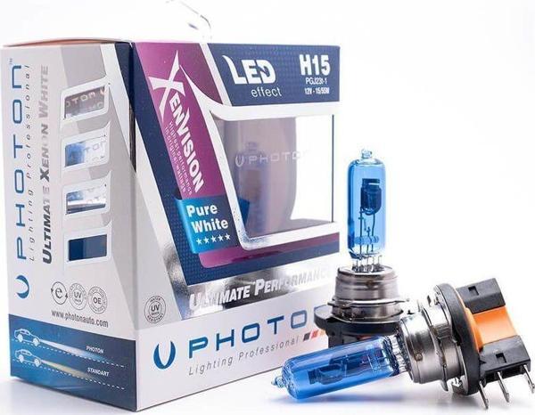 H15 12V Uyumlu 15/55W 5000K Diamond Vision - Image 1