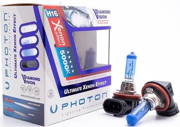 H16 12V Uyumlu 19W 5000K Diamond Vision - Image 1
