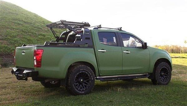 İsuzu D-Max Uyumlu 2012+ Uyumlu Sepetli Roll Bar Aqm-S10 - Image 1