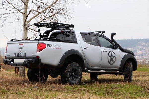 Mitsubishi L200 Uyumlu 2010+ Uyumlu Sepetli Roll Bar Aqm-S10 - Image 1
