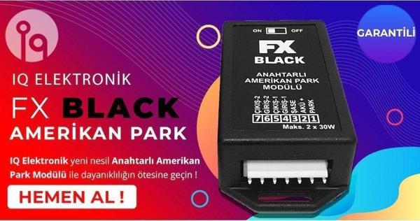Iq Ayarsız Uyumlu Anahtarlı Amerikan Park Modülü Fx Black - Image 1