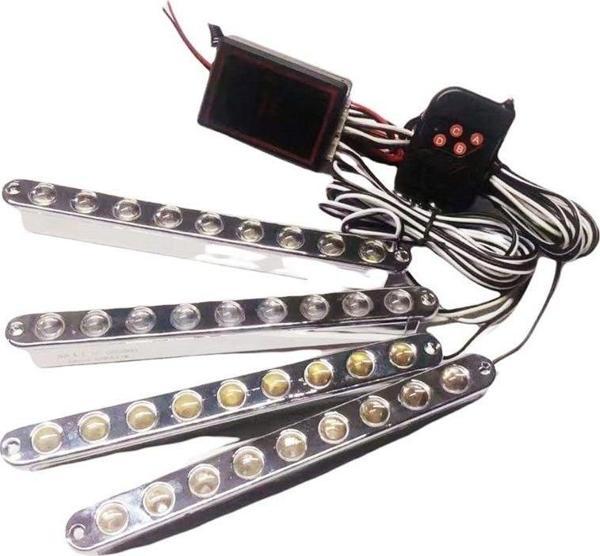 4X9 Ledli Panjur İçi Çakar Lamba Sarı Sarı - Sarı Sarı 12V/Lapa182-2 - Image 1