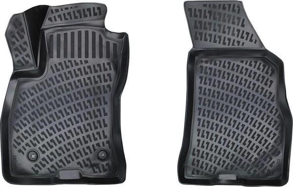 Fiat Doblo Uyumlu Panelvan (2 Parça) 2010-2015 3D Havuzlu Siyah Paspas Seti - Image 1