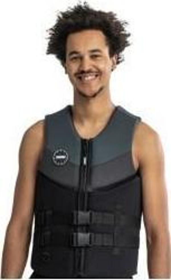 Jobe Neopren Erkek Can Yeleği Siyah-Gri 4Xl - Image 1