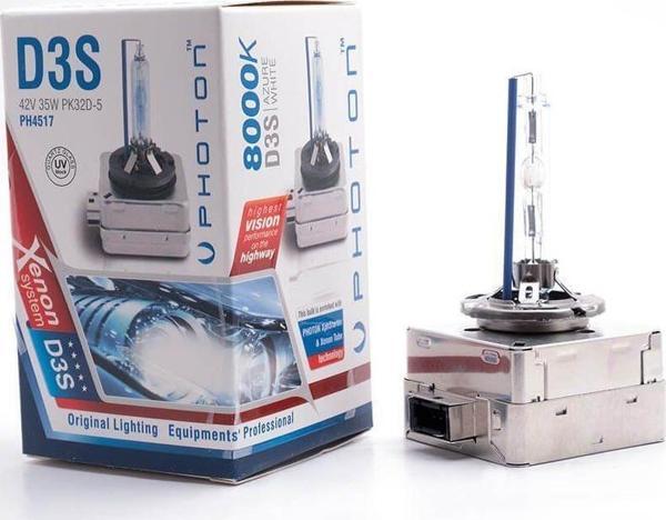 D3S 8000K Uyumlu Azure White Ampul - Image 1