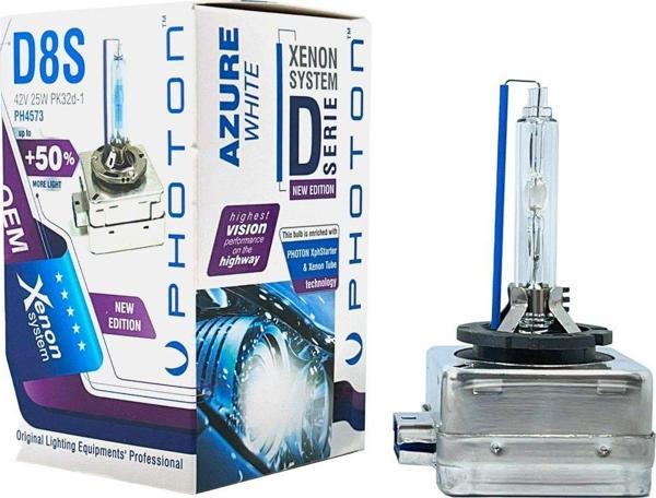 D8S 8000K Uyumlu Azure White Buz Mavisi - Image 1