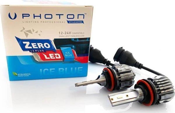 Photon Zero Uyumlu H8-H9-H11-H16 Buz Mavisi 3 Plus Fansız LED - Image 1