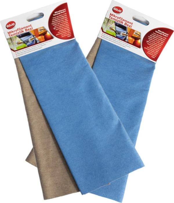 Gojo Mikrofilament Temizlik Bezi 2'li 40x40 Cm 2 Adet - Image 1
