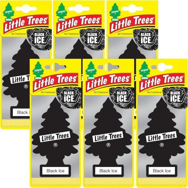 Car Freshner Asma Koku 6'lı Siyah Buz - Image 1
