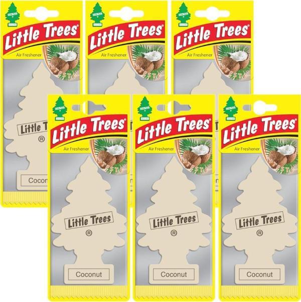 Car Freshner Asma Koku 6'lı Hindistan Cevizi - Image 1