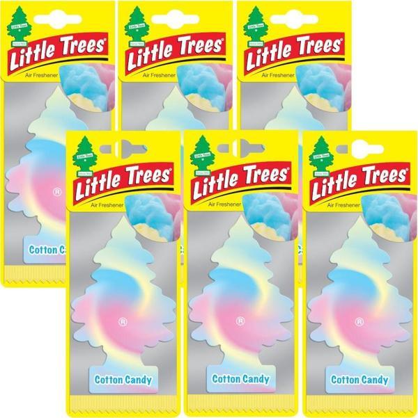 Car Freshner Asma Koku 6'lı Pamuk Şeker - Image 1