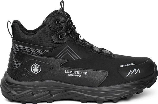 Lumberjack 4W BURK 4PR Erkek Su Geçirmez Outdoor Siyah - Image 1