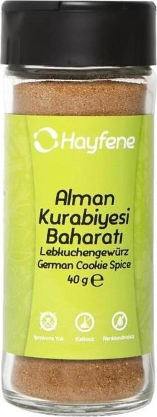 Hayfene Alman Kurabiyesi Baharatı Lebkuchengewürz 40 G - Image 1