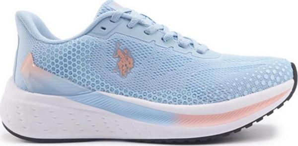 U.S. Polo Assn. 4M BLAKE WMN 4FX Kadın Sneaker Ayakkabı Mavi - Image 1