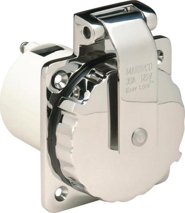 Marinco Marin Krom Priz 50 Amp - Image 1