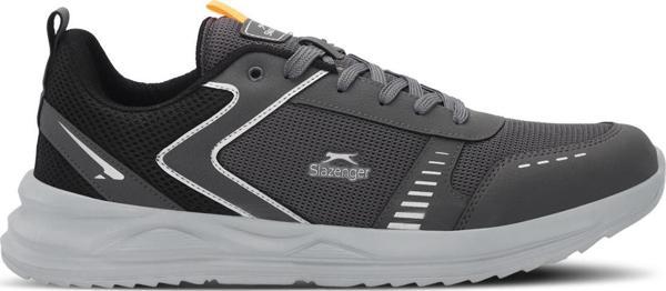 Slazenger GUMMY I Büyük Beden Erkek Sneaker Ayakkabı Koyu Gri - Image 1