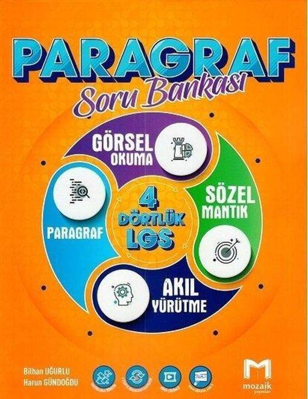 2022 8.Sınıf LGS Paragraf Mozaik Soru Bankası - Mozaik - Ders Kitapları - Image 1