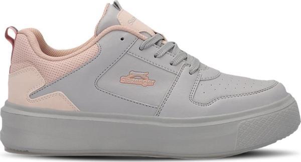 Slazenger LONDON I Kadın Sneaker Ayakkabı Gri / Pembe - Image 1
