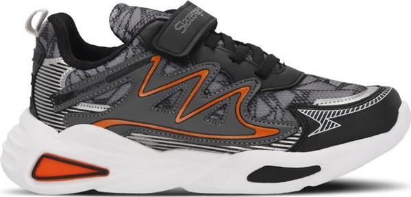 Slazenger KYRIE Erkek Çocuk Sneaker Ayakkabı Koyu Gri - Image 1
