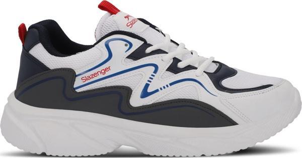 Slazenger MULTI I Erkek Sneaker Ayakkabı Beyaz / Lacivert - Image 1