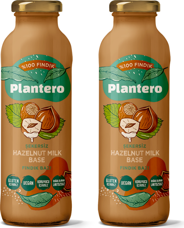 Plantero 2'li Set Fındık Sütü Bazı Konsantre (250GR, 6 Lt Süt, %100 Fındık, 25 Bardak) 00003-2 - Image 1