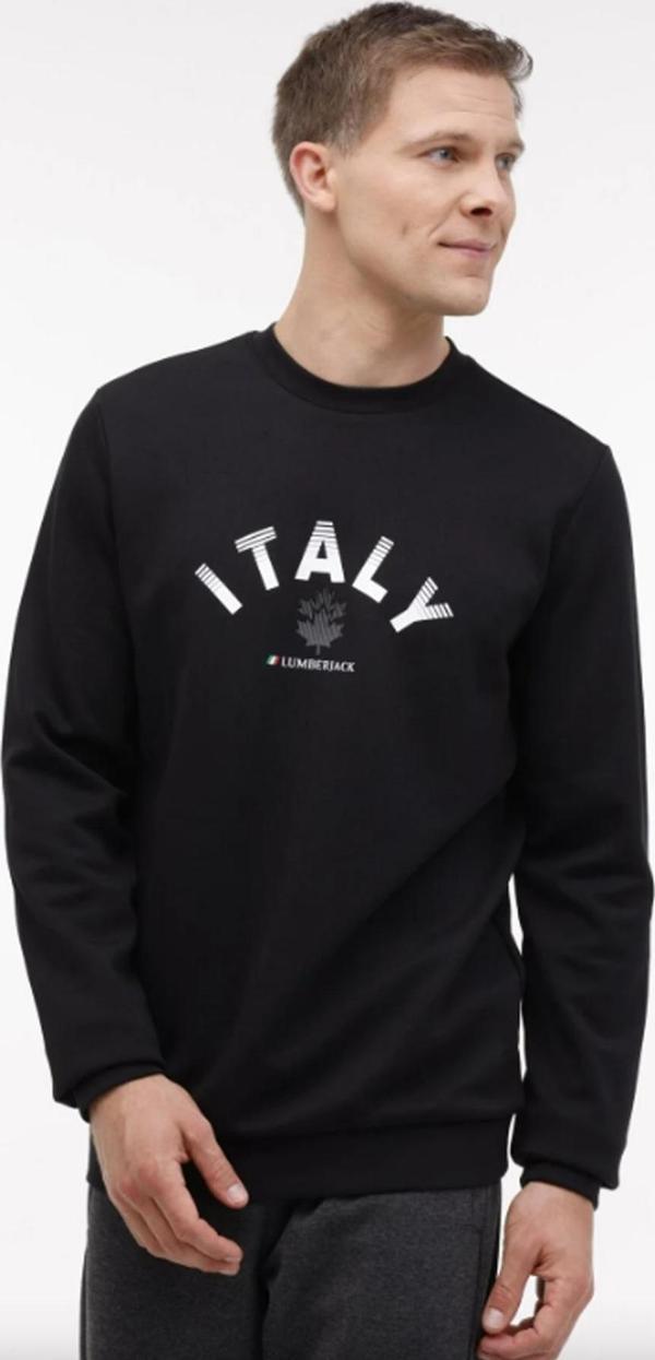 Lumberjack 4W ML ROBERT 16ITLY72 4PR Erkek Sweatshirt Siyah - Image 1