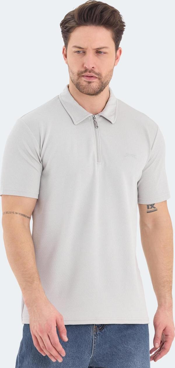 Slazenger BARRIER Erkek Tişört Gri - Image 1