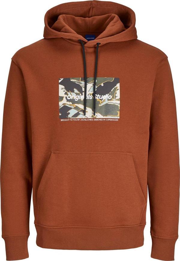 Jack&Jones 12266801 Erkek Sweatshirt Kiremit - Image 1