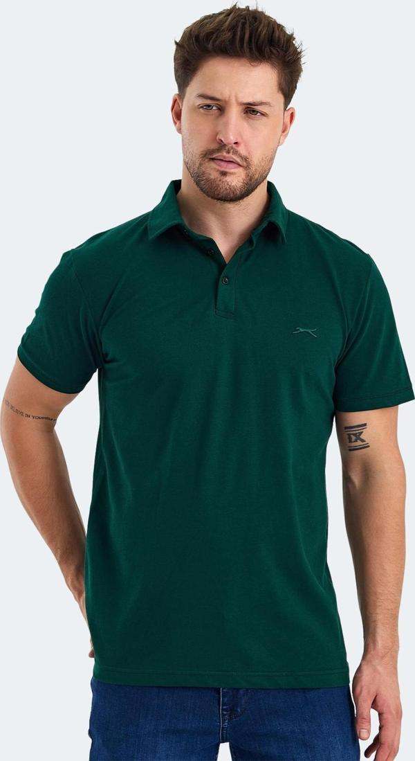 Slazenger KLASSE Erkek Tişört Koyu Yeşil - Image 1