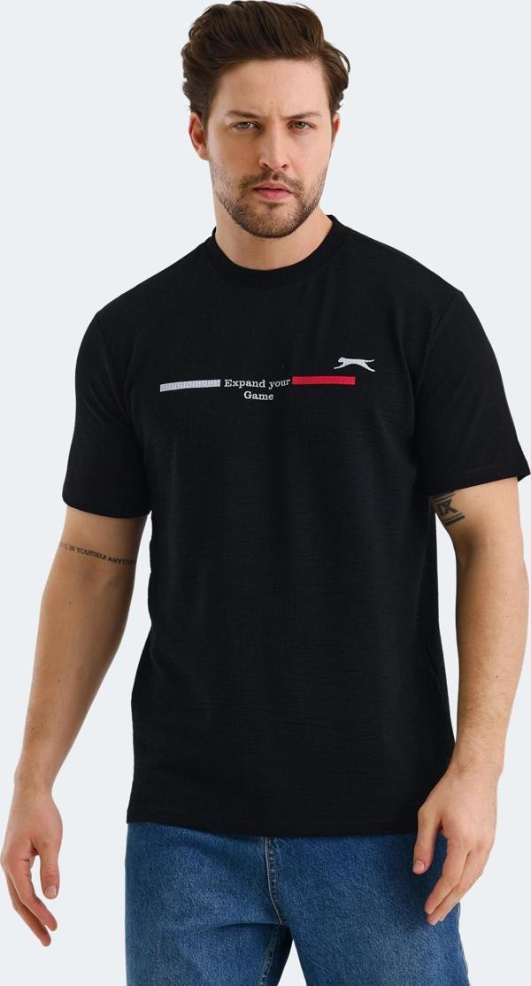 Slazenger BANDIT Erkek Tişört Siyah - Image 1