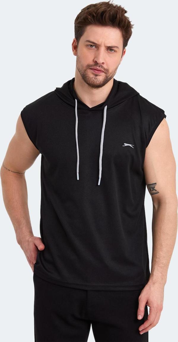 Slazenger RAG Erkek Tişört Siyah - Image 1