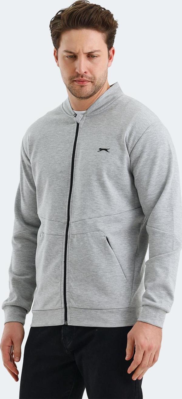 Slazenger VLAD Erkek Sweatshirt Gri - Image 1
