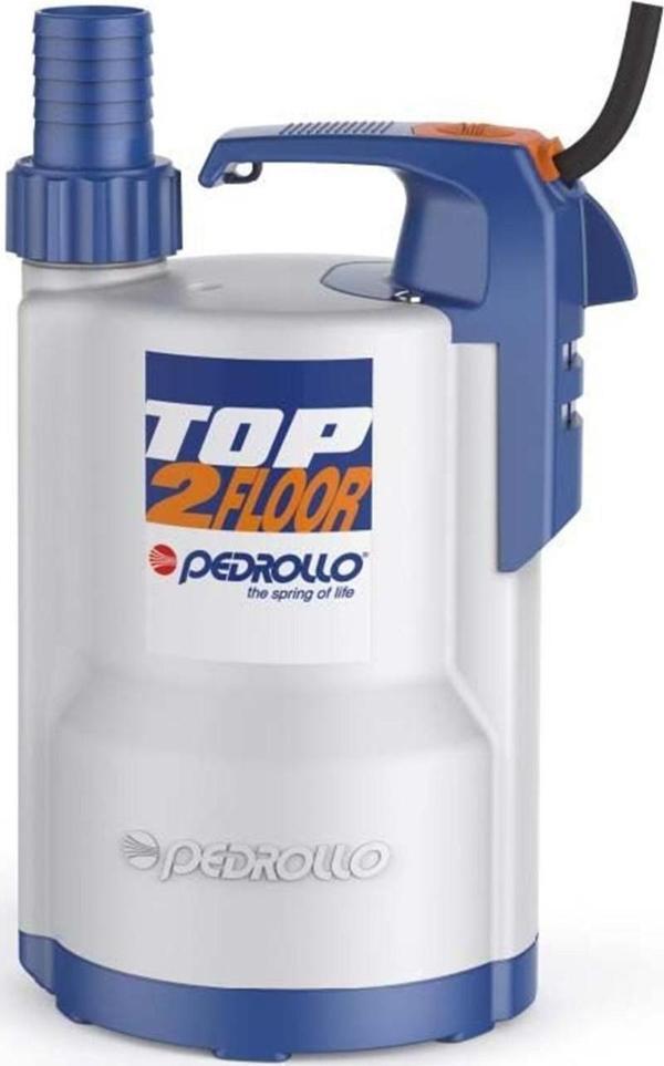 Pedrollo TOP 2 Floor Sıfırdan Emişli Plastik Gövdeli Drenaj Dalgıç Pompa - Image 1