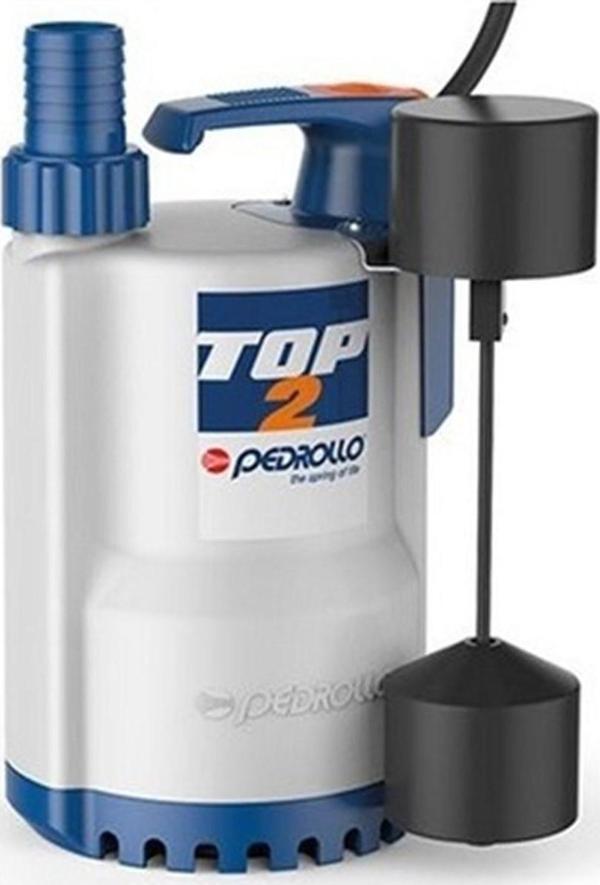 Pedrollo TOP 2 GM Gizli Flatörlü Plastik Gövdeli Drenaj Dalgıç Pompa - Image 1
